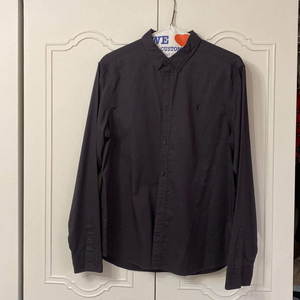 All saints long sleeve shirt
